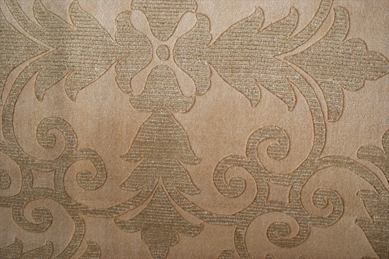 Beige design carpet