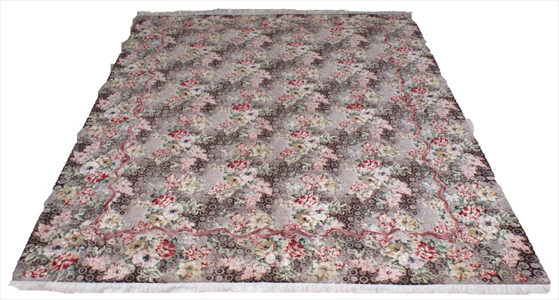 Flowers – Wool with silk