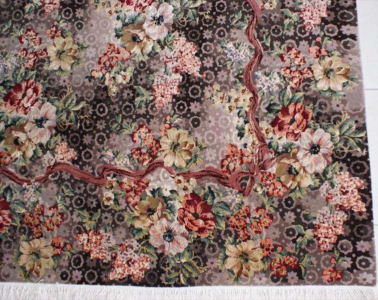 Flowers – Wool with silk